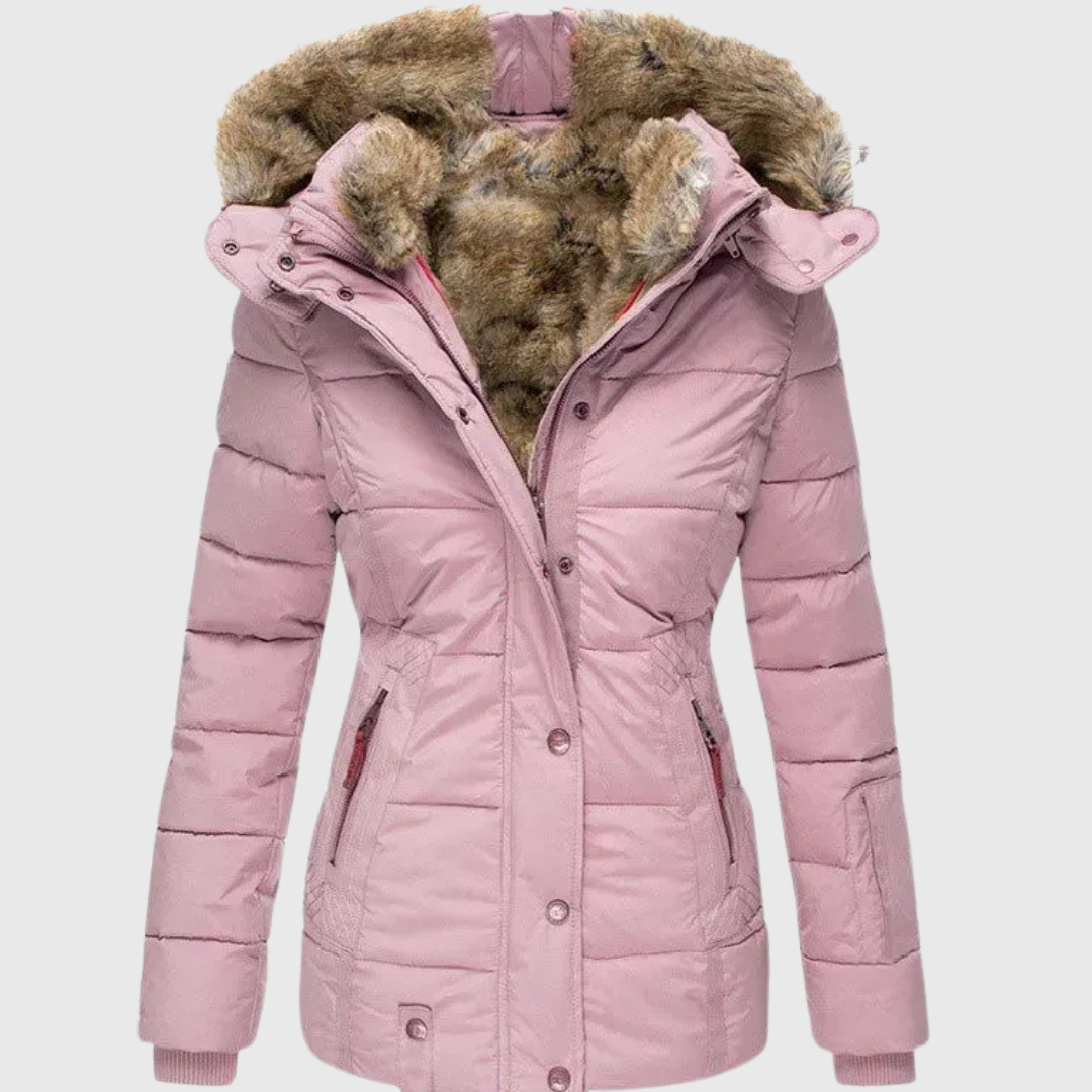 Olimpia | Chaqueta Efecto Pelo