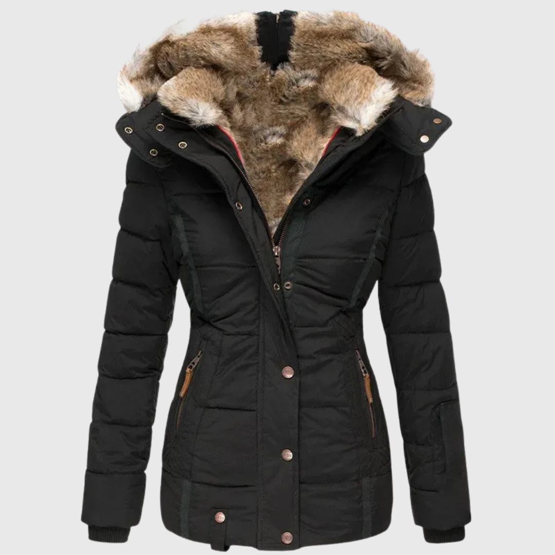 Olimpia | Chaqueta Efecto Pelo
