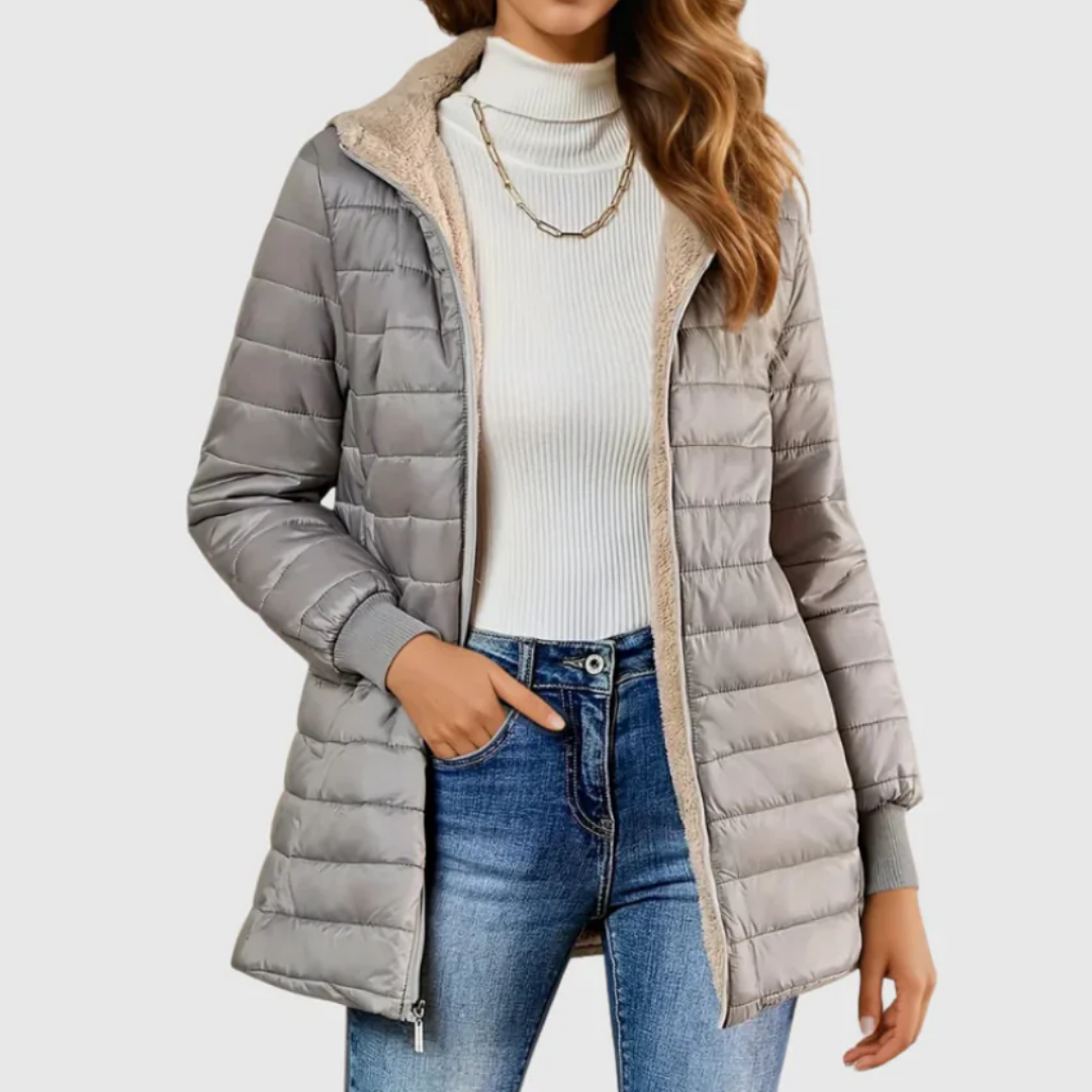 Severina | Abrigo Forrado de Sherpa