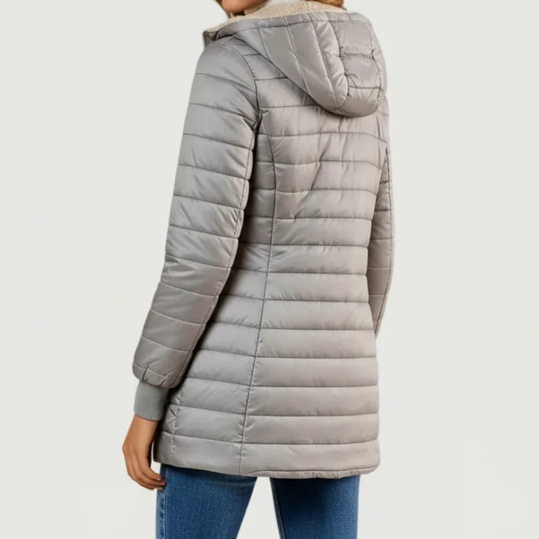 Severina | Abrigo Forrado de Sherpa