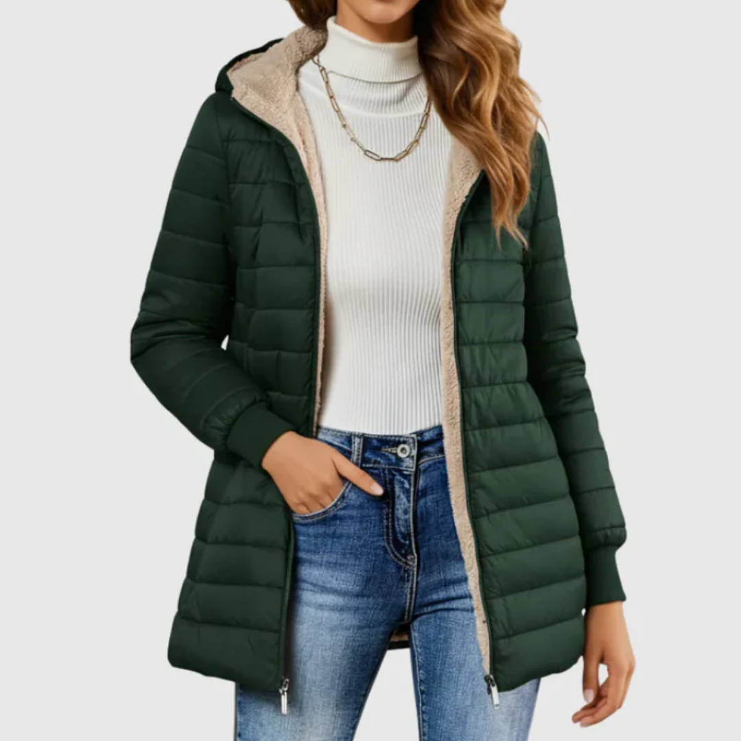 Severina | Abrigo Forrado de Sherpa
