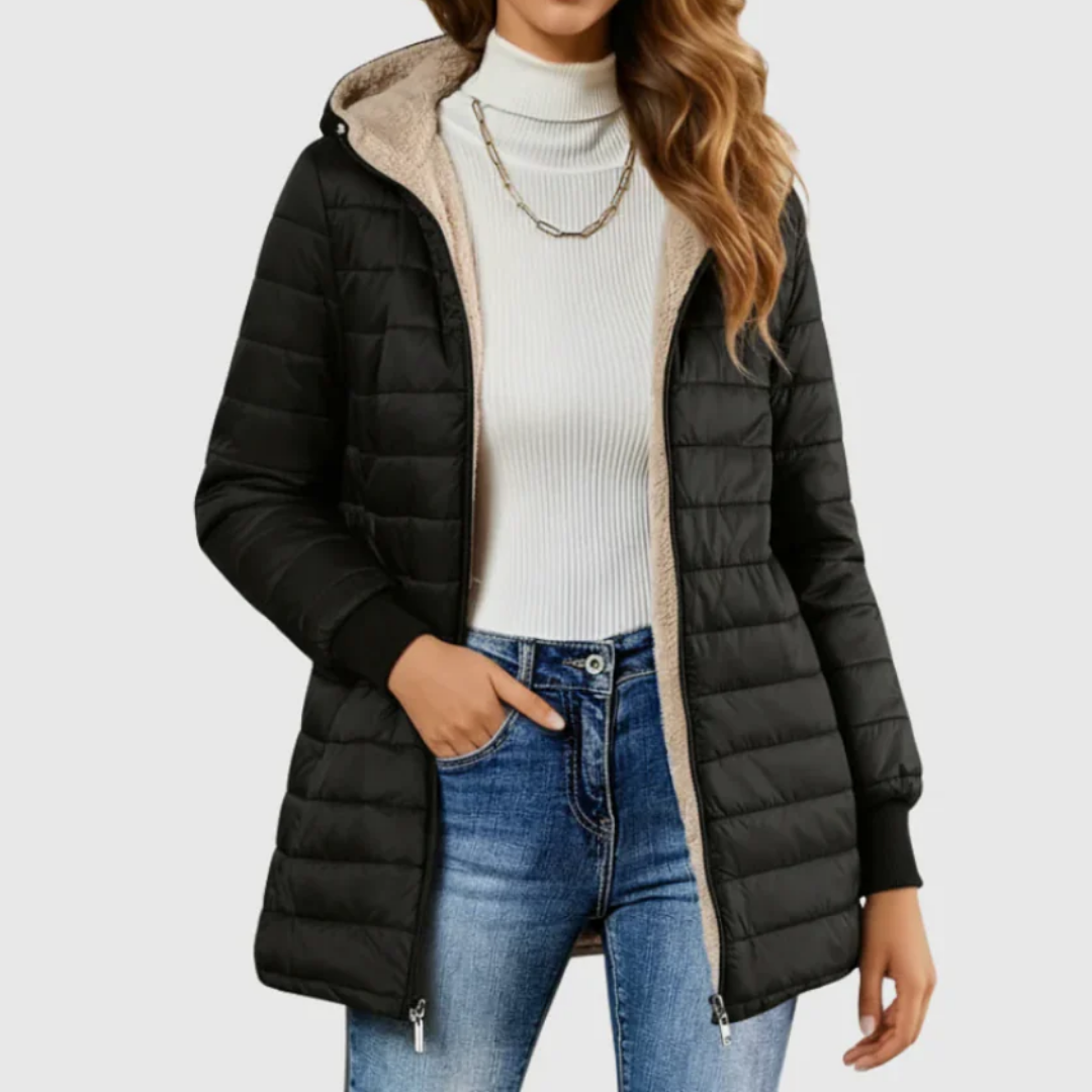 Severina | Abrigo Forrado de Sherpa