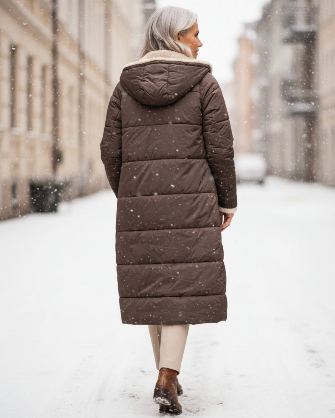 Ester | Abrigo de Invierno de Sherpa