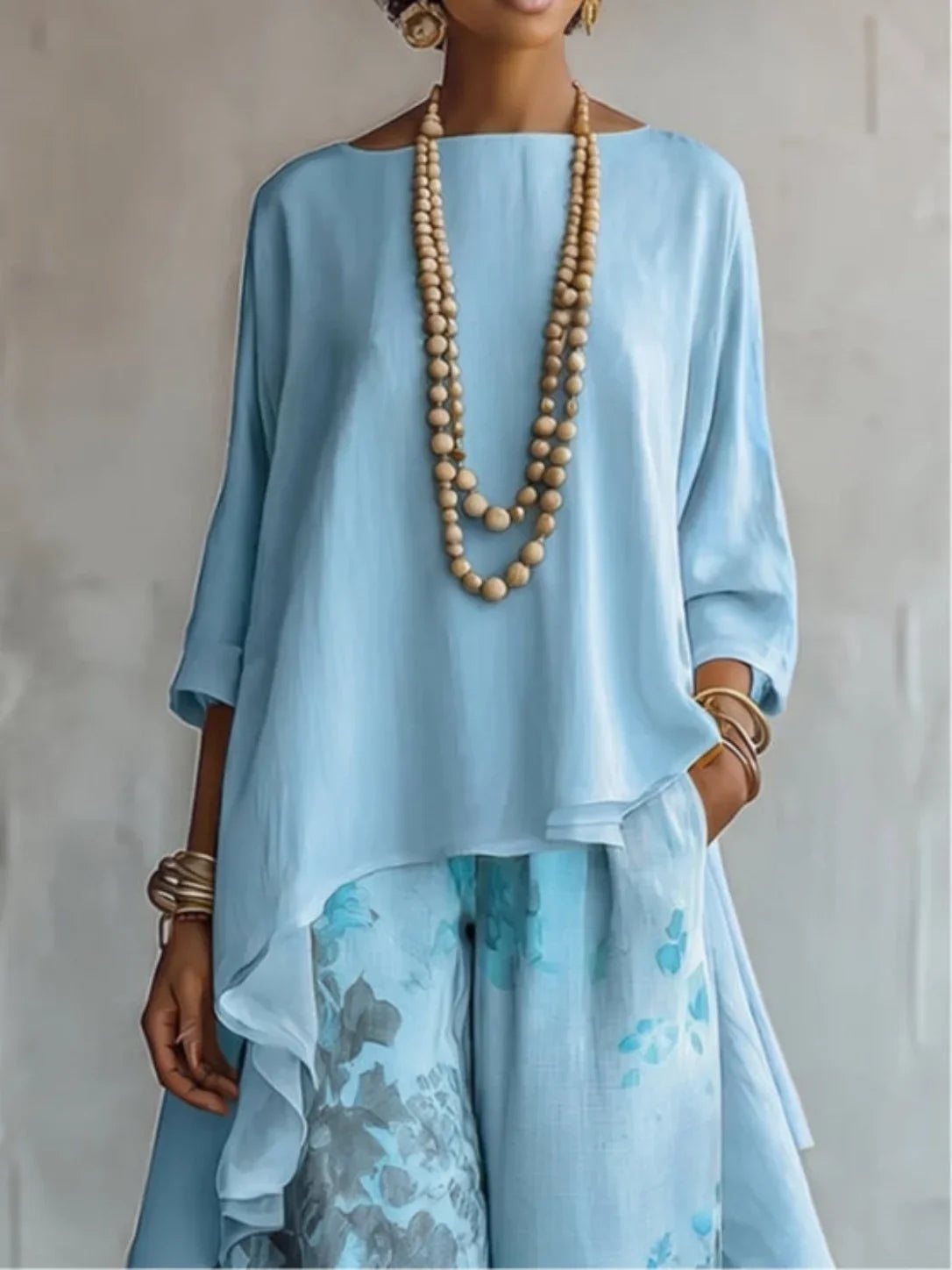 Ginevra | Conjunto Asimétrico Floral