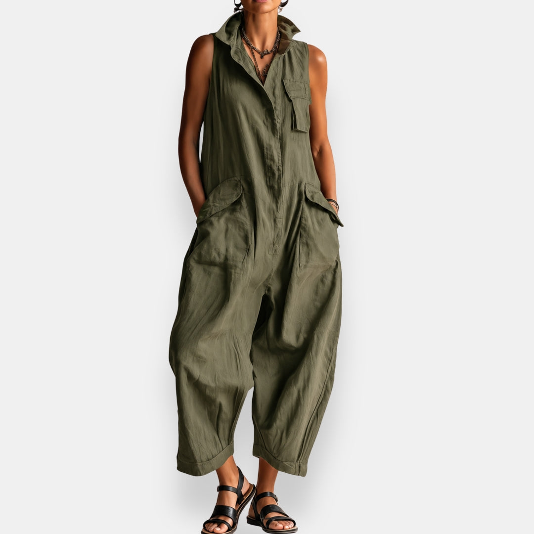 Gaia | Mono Oversize con Cuello Alto