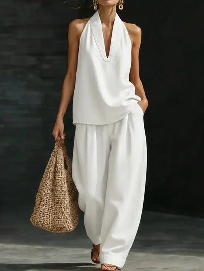Aurora | Conjunto con Escote Fluido