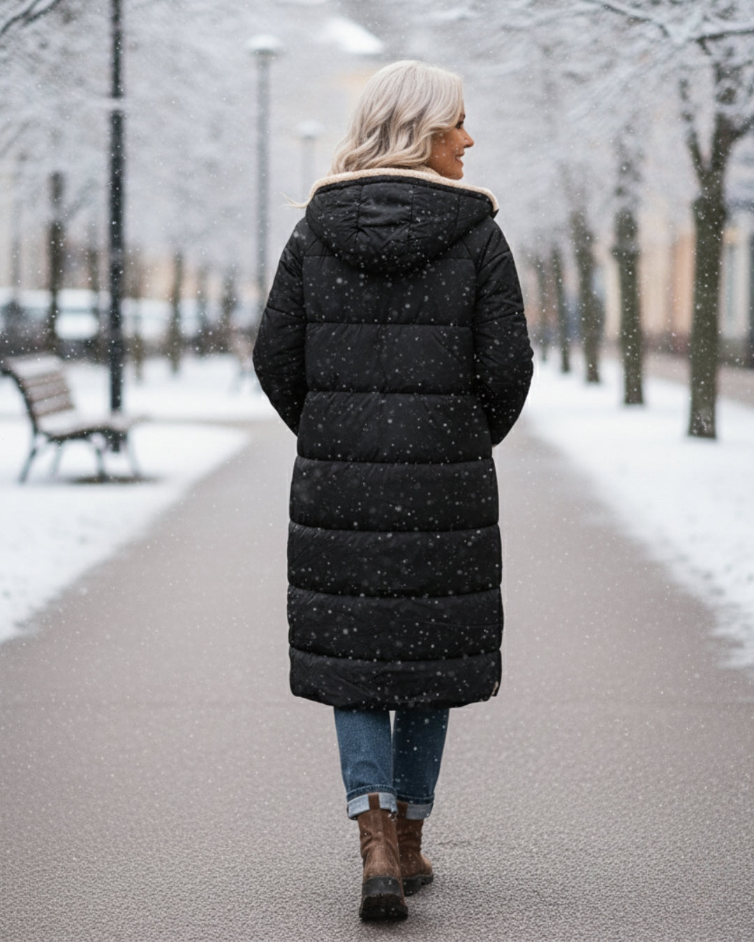 Ester | Abrigo de Invierno de Sherpa