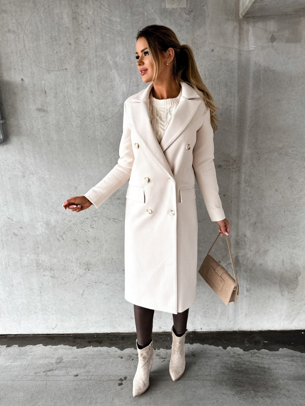 Loredana | Abrigo Largo Casual