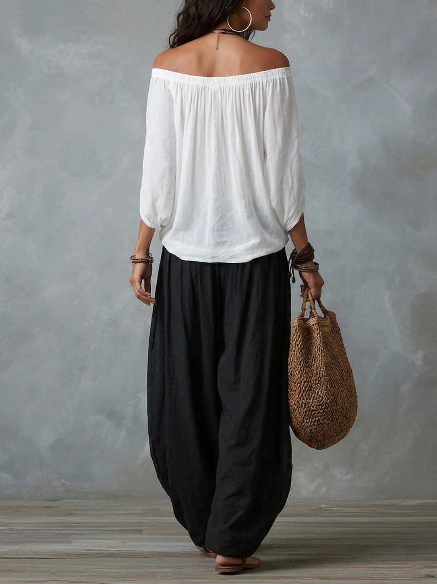 Isabella | Conjunto con Mangas Farol